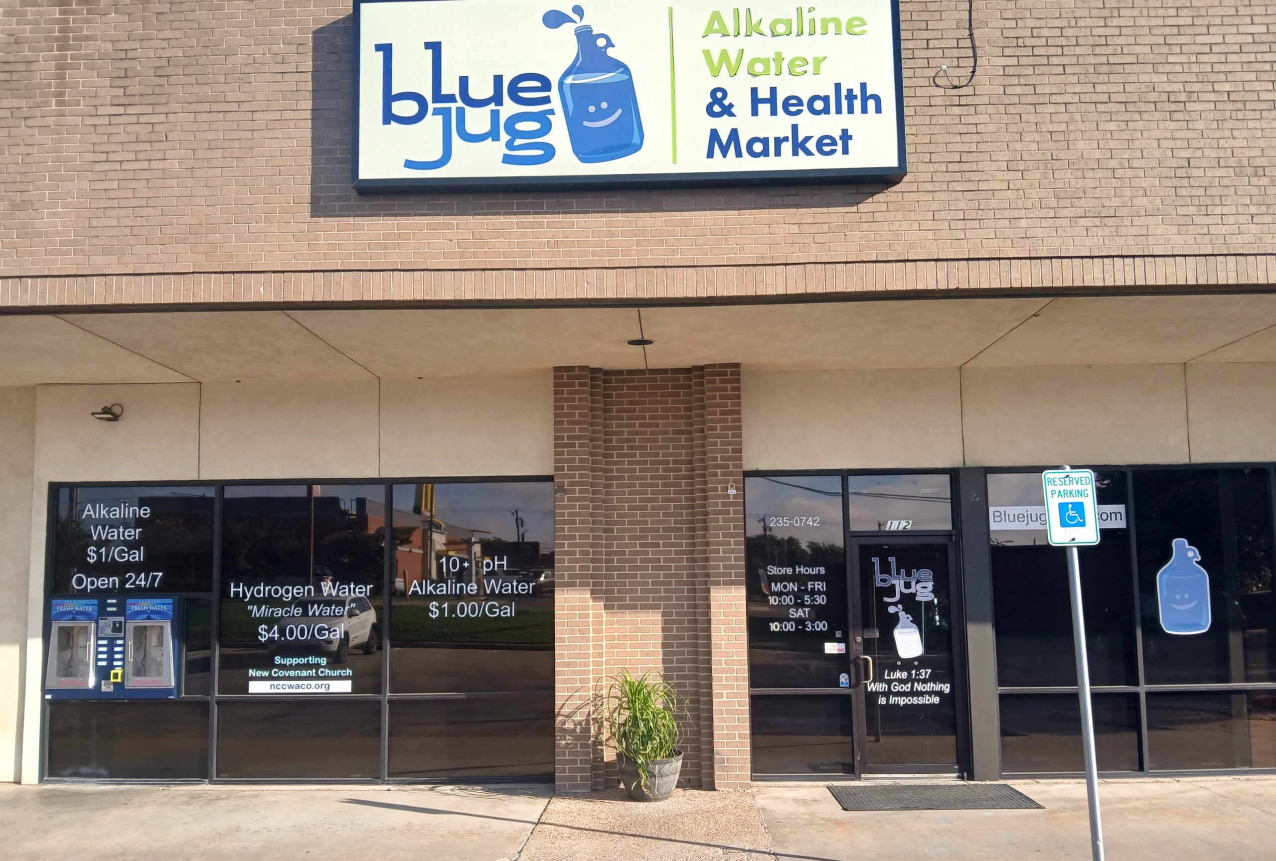 outlet of blue jug store